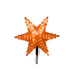 Светодиодная макушка на елку "Звезда-эконом" 45 см