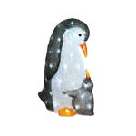 Акриловая фигура "Пингвины - мама с малышом"