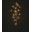 Светодиодная ветка "Цветки плюмерии" 1 м, на батарейках - фото 2