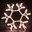 Светодиодная снежинка из дюралайта 40 см - фото 2