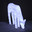 Комплект акриловых светодиодных фигур "Семья белых оленей" - фото 3