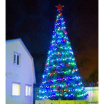 Комплект освещения для больших новогодних елок "Цветной каскад"