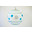Елочный шар пластиковый матовый с рисунком "Праздничный" 25 см - фото 5
