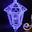Светодиодная консоль из дюралайта "Старинный фонарь" 100х78х27 см - фото 2