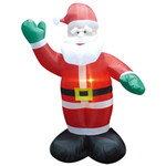 Новогодняя надувная фигура "Санта Клаус приветствует" 1.8 м