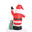 Новогодняя надувная фигура "Дед Мороз с подарками" 1.2 м - фото 2