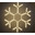 Светодиодная снежинка из дюралайта 50 см - фото 2