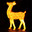 Акриловые светодиодные фигуры "Пара коричневых благородных оленей" - фото 3