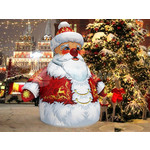 Надувная фигура "Дед Мороз лайт"