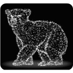 Уличная светодиодная фигура "Медведица"