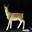 Светодиодные фигуры из стекловолокна в комплекте "Семья антилоп-оленей" - фото 2