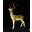 Светодиодные фигуры из стекловолокна в комплекте "Семья оленей" - фото 3