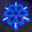 Светодиодная новогодняя фигура "Снежинка с динамикой" 60 см - фото 4