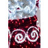 Уличная светодиодная фигура "Дед Мороз в красной шубе с посохом" 2.1 м - фото 3