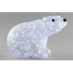 Акриловая фигура "Белый маленький медвежонок" 40 см